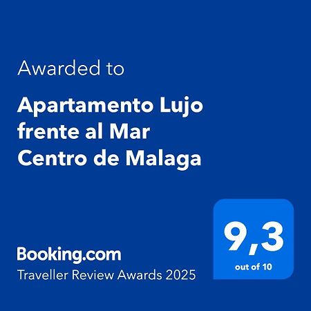 Apartamento Lujo Frente Al Mar Centro De Малага Екстер'єр фото